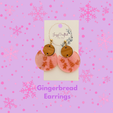 Load image into Gallery viewer, Gingerbread Earrings