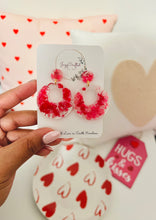 Load image into Gallery viewer, Valentines Confetti Dangles

