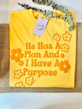 Load image into Gallery viewer, He Has A Plan Tee
