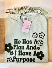 Load image into Gallery viewer, He Has A Plan Tee
